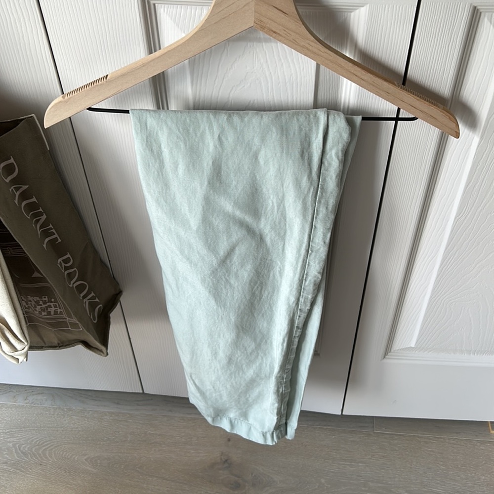 COS Mint Green Linen Trousers - Picture 10 of 13